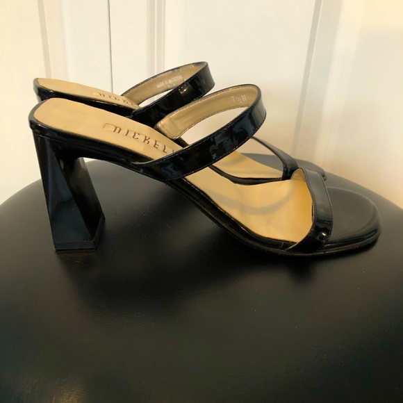 Nickels Black strap sandal. Size 7 1/2. - Picture 3 of 4